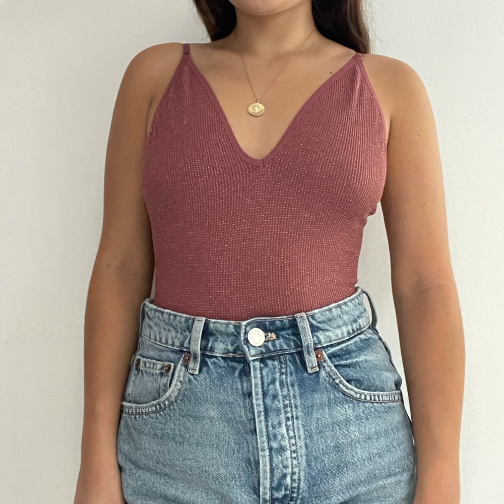 Urban Outfitters Sparkly Bodysuit